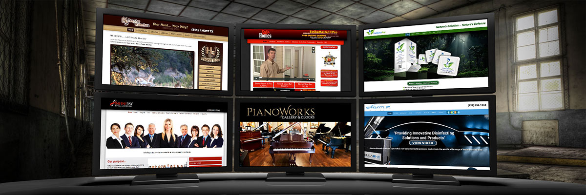 Website Design Splash Graphic